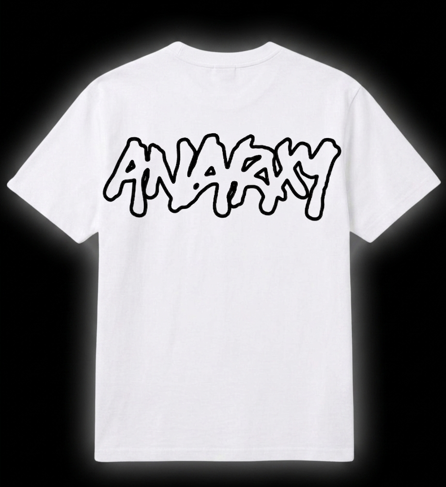 ANARXY TEE' V2 WHITE