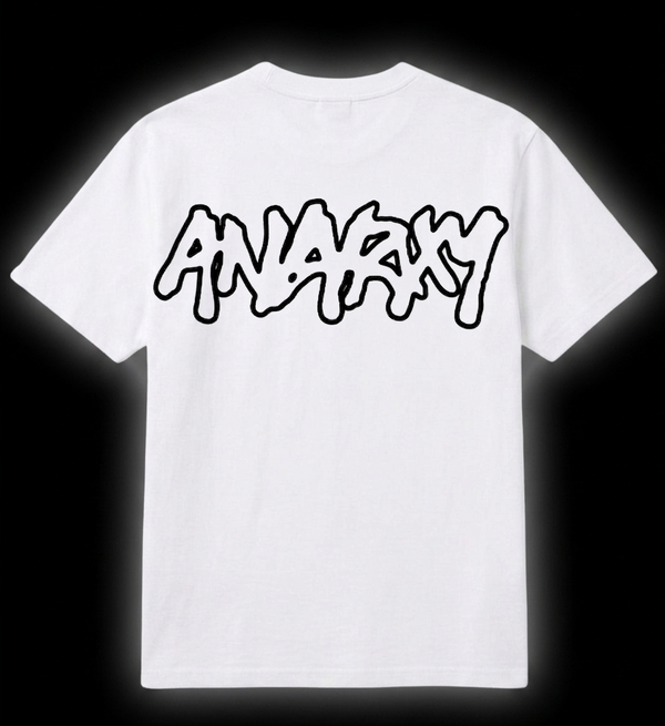 ANARXY TEE' V2 WHITE