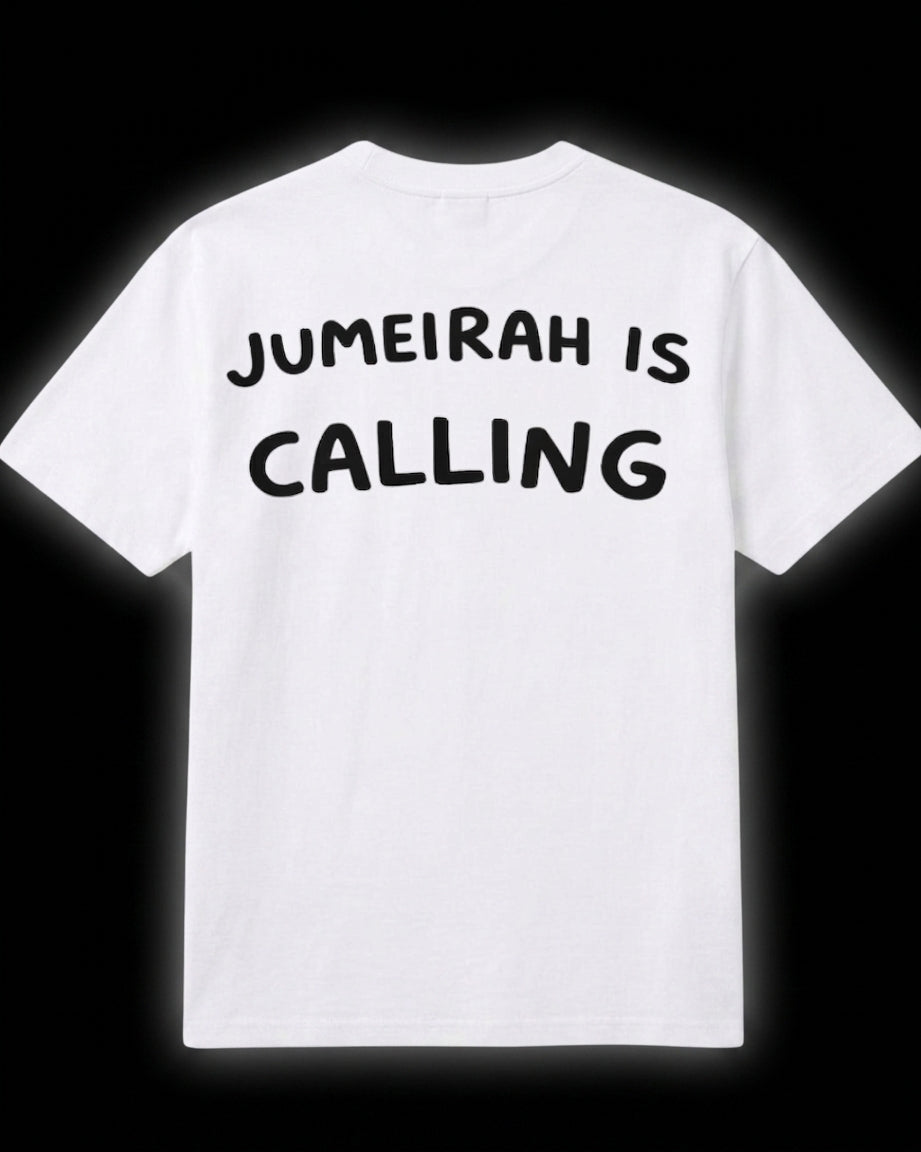 Jumeirah Is Calling Anarxy T-Shirt White