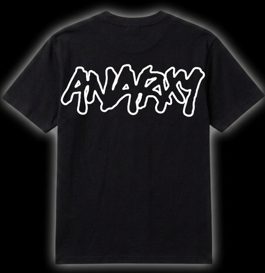 ANARXY TEE' V2 BLACK
