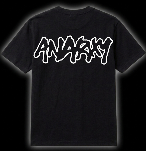 ANARXY TEE' V2 BLACK