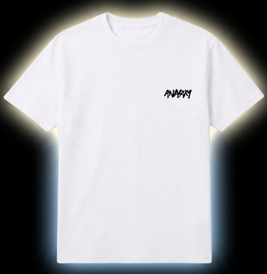 ANARXY TEE' V2 WHITE