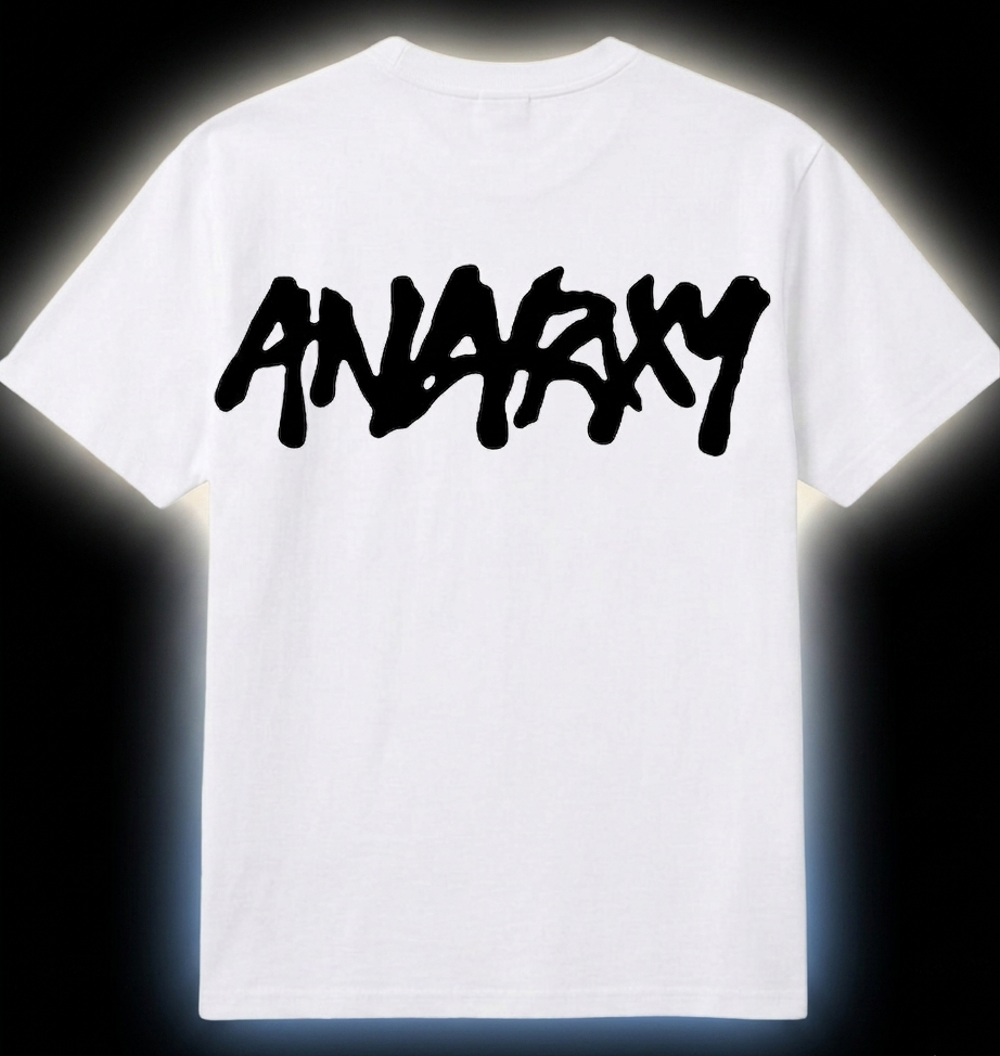 ANARXY TEE' V1 WHITE