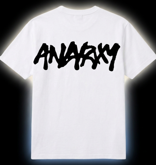 ANARXY TEE' V1 WHITE