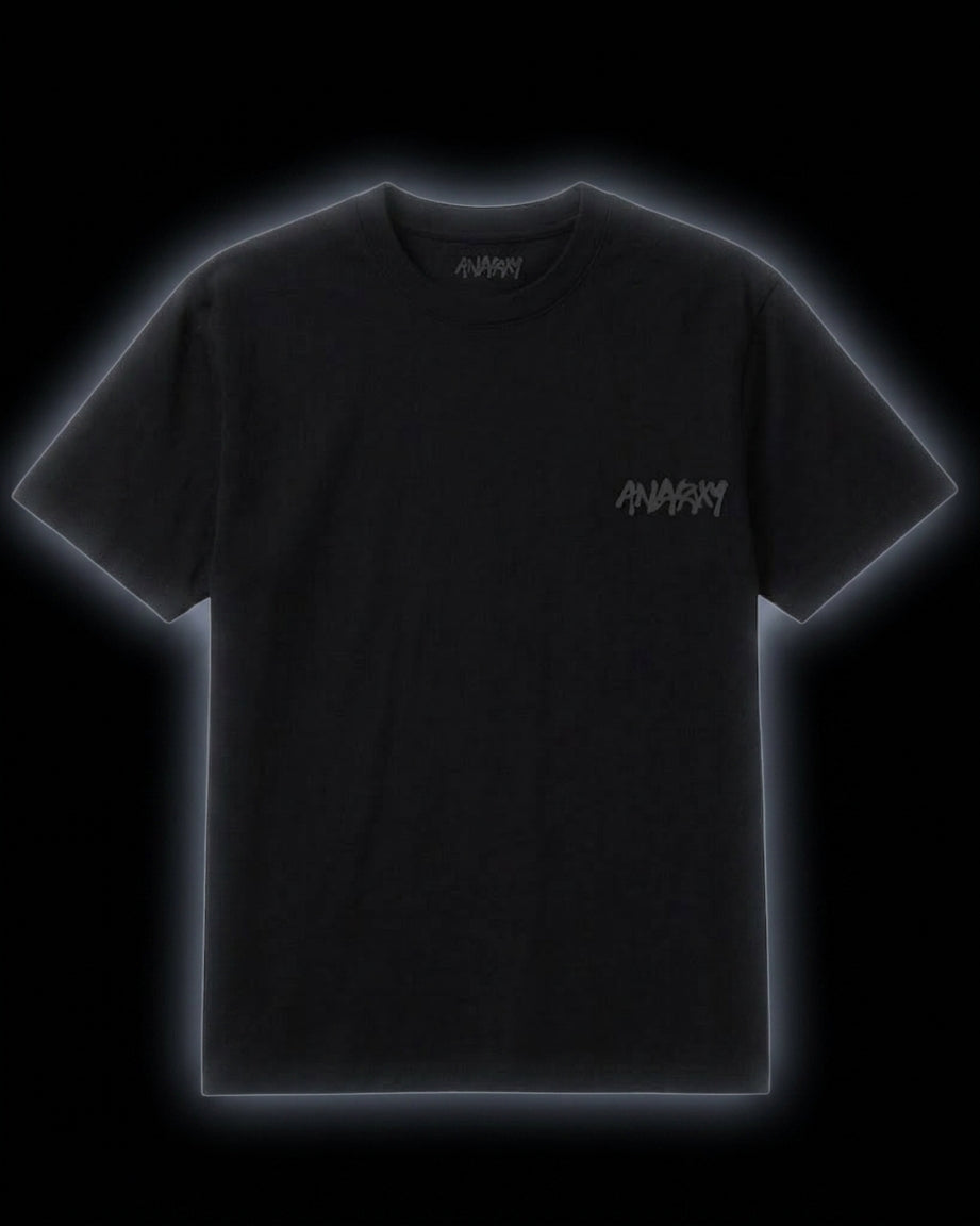 Anarxy TEE' V1 DARK GREY LOGO