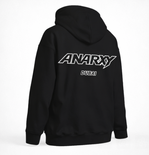 Anarxy Hoodie Black
